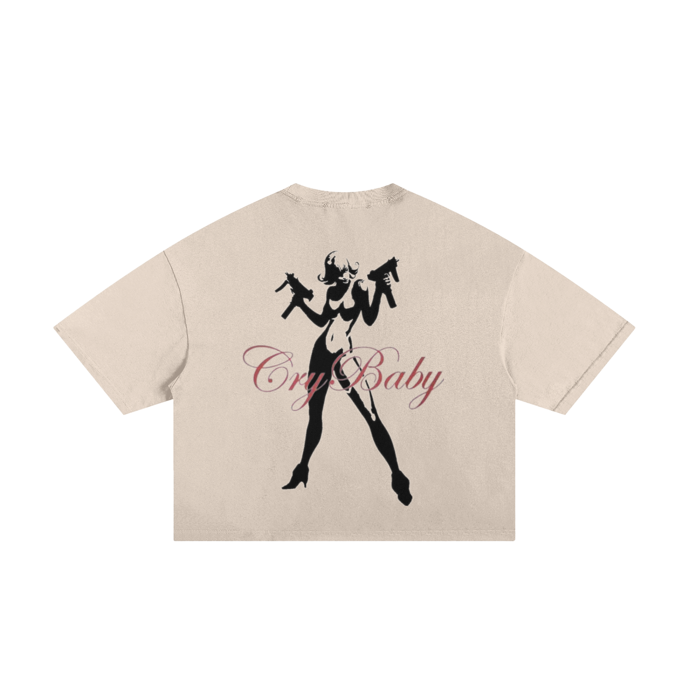 Cry baby Classic Frayed Boxy Tee