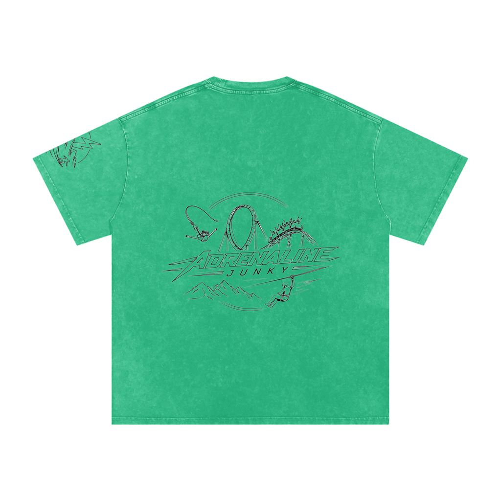 Snow washed adrenaline junky shirt