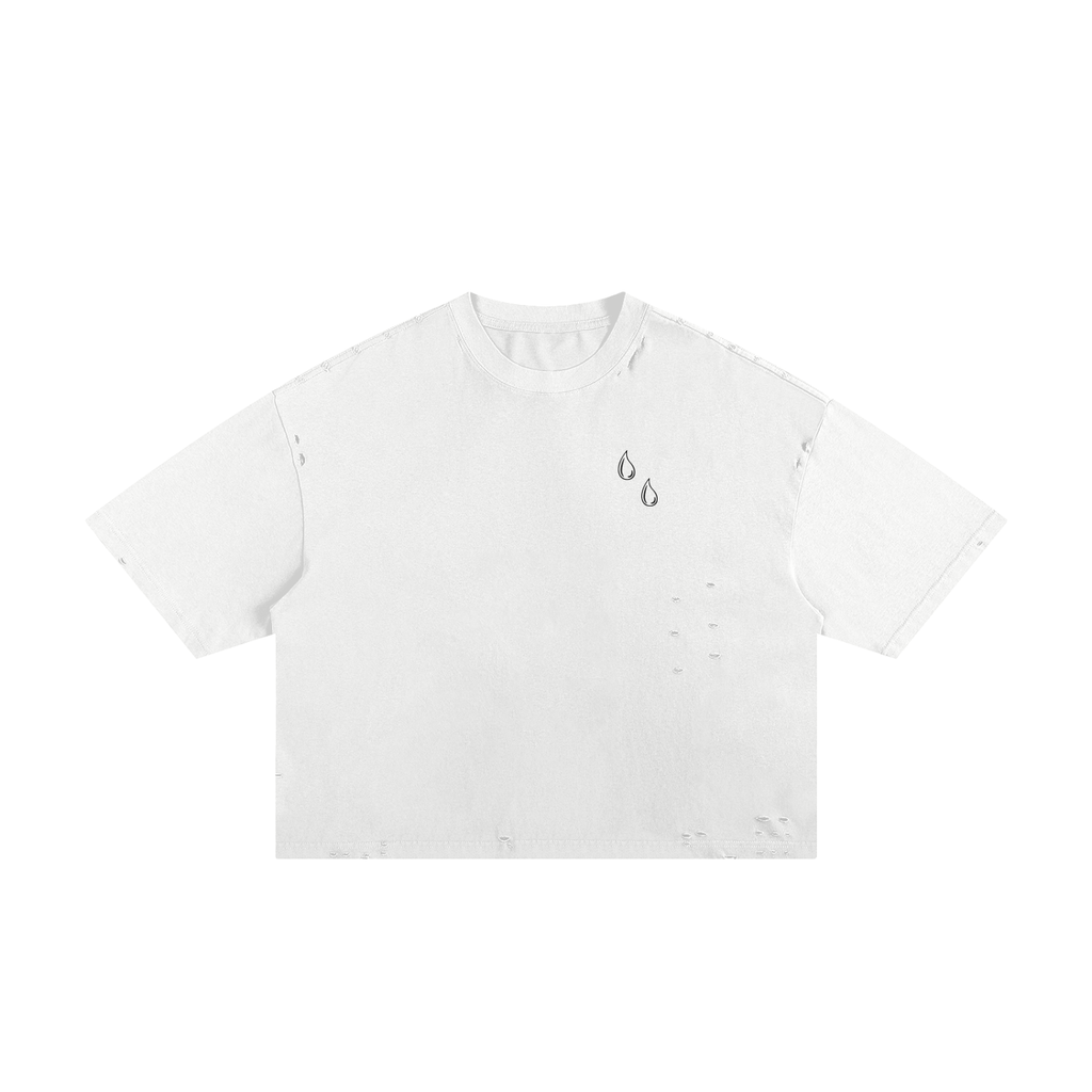 Cry baby Classic Frayed Boxy Tee