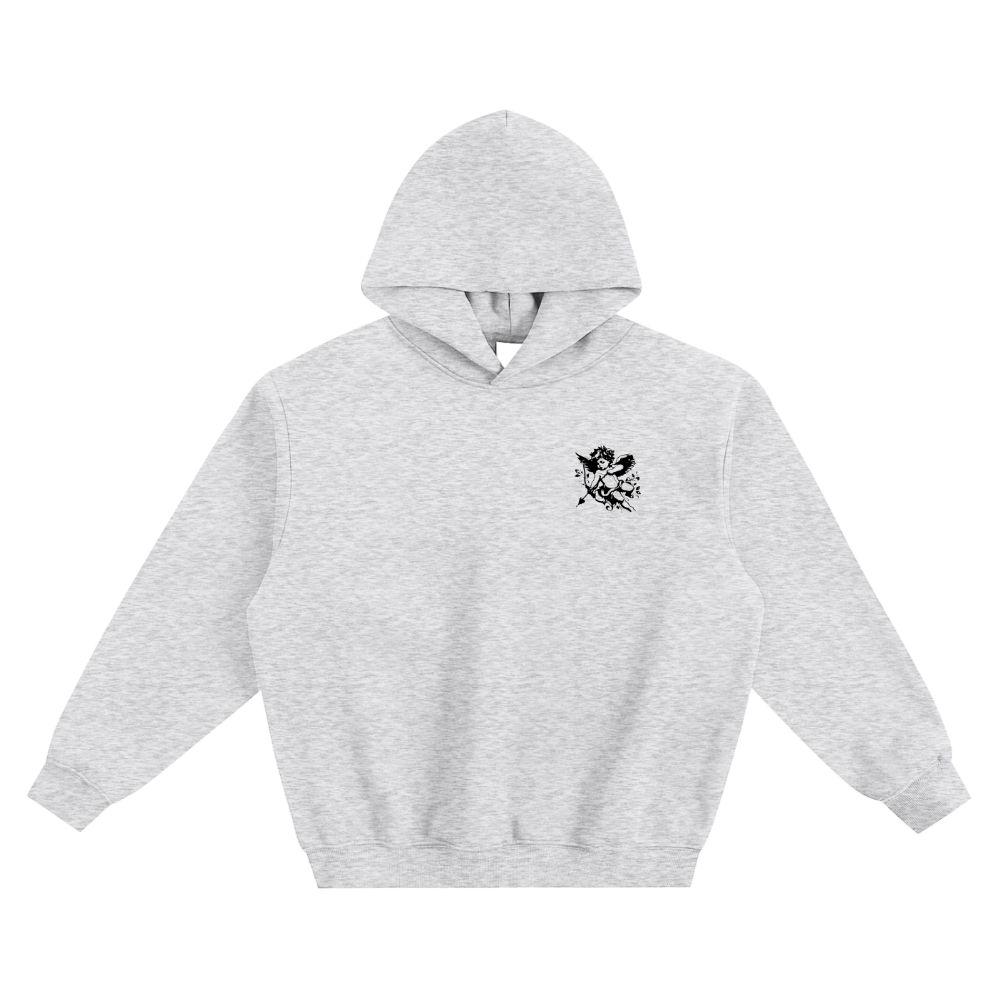 Falling boxed hoodie