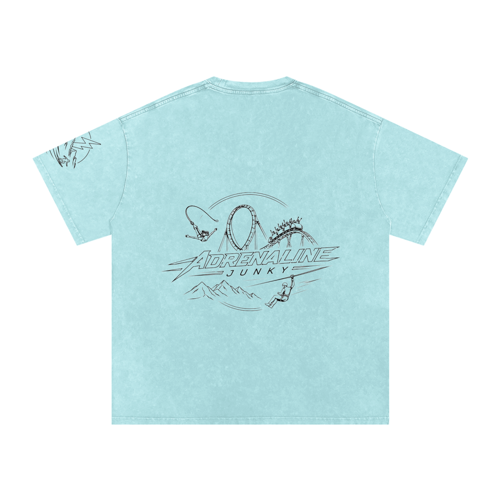 Snow washed adrenaline junky shirt