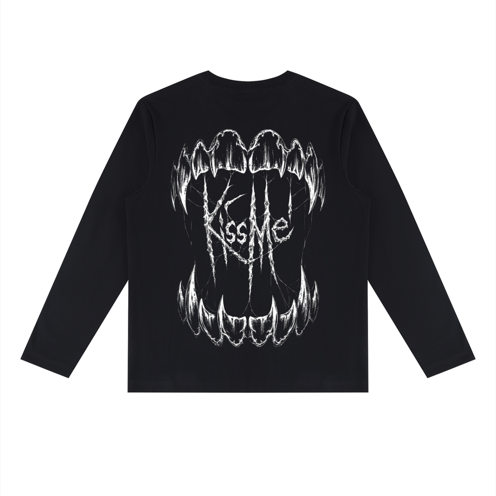 Thin kiss me Long Sleeve