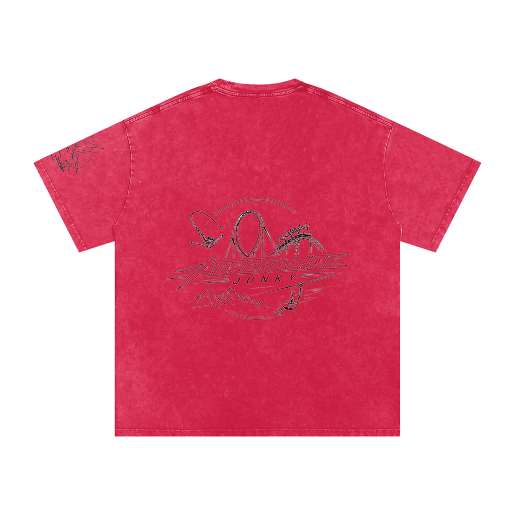 Snow washed adrenaline junky shirt
