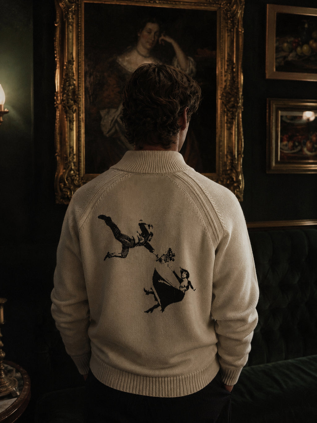 Falling Quarter-Zip