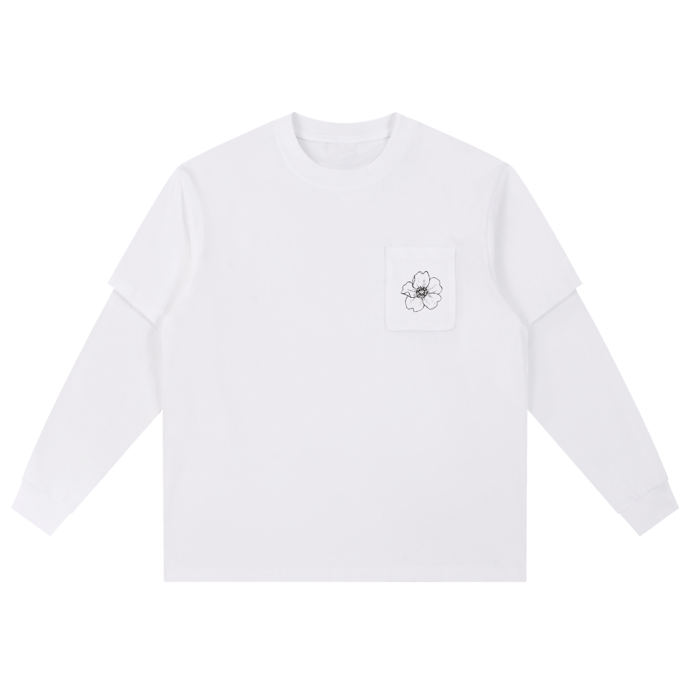 Remembrance layered longsleeve
