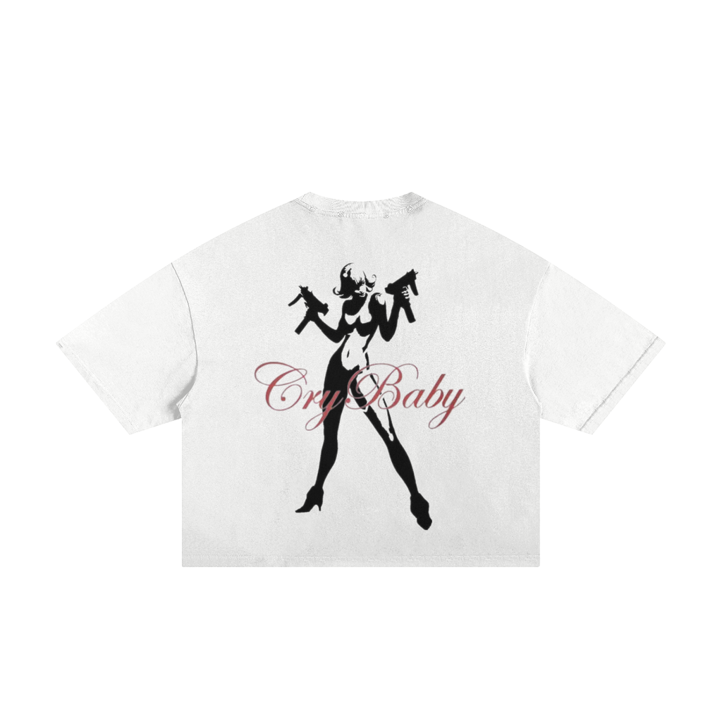 Cry baby Classic Frayed Boxy Tee