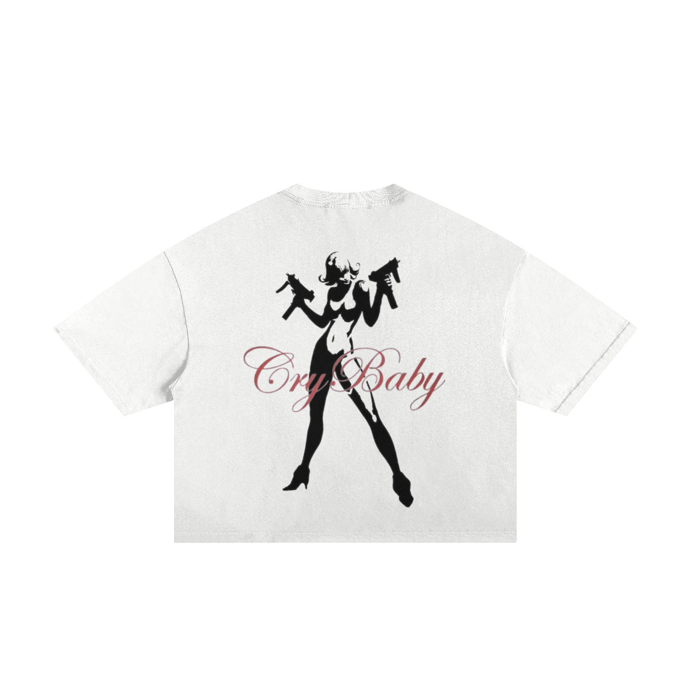Cry baby Classic Frayed Boxy Tee