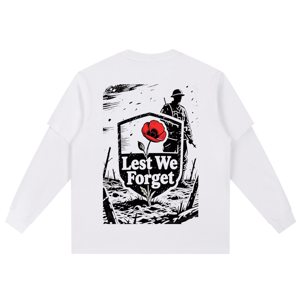 Remembrance layered longsleeve