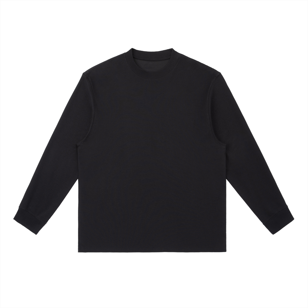 embroided attitude Long-Sleeve T-Shirt