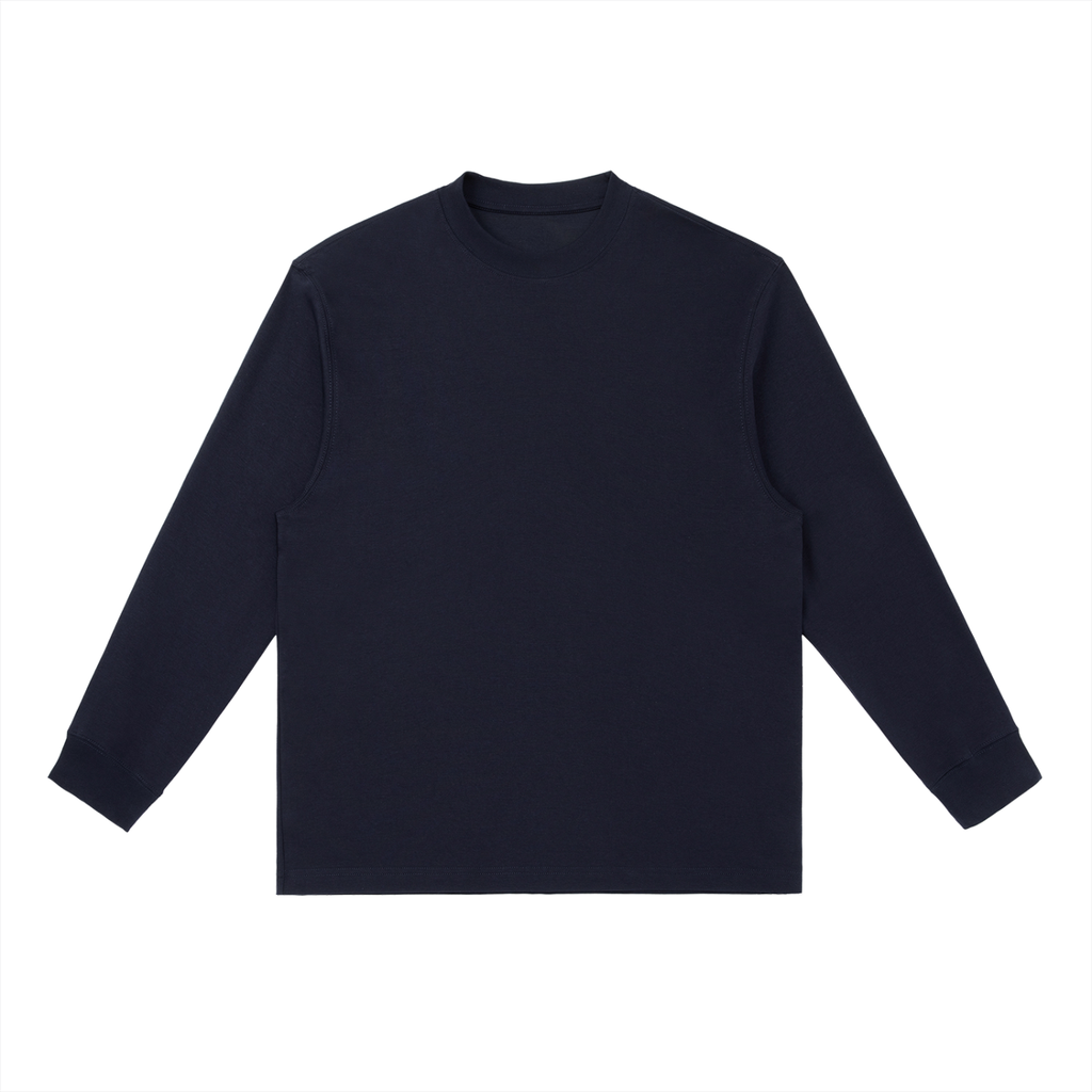 embroided attitude Long-Sleeve T-Shirt