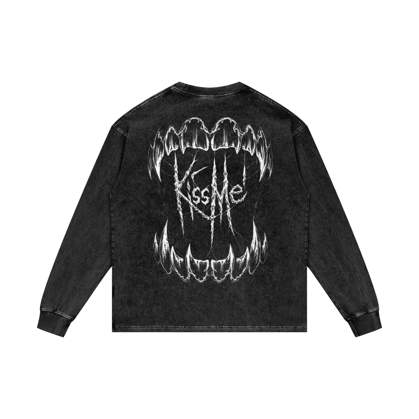 Oversized kiss me Long Sleeve