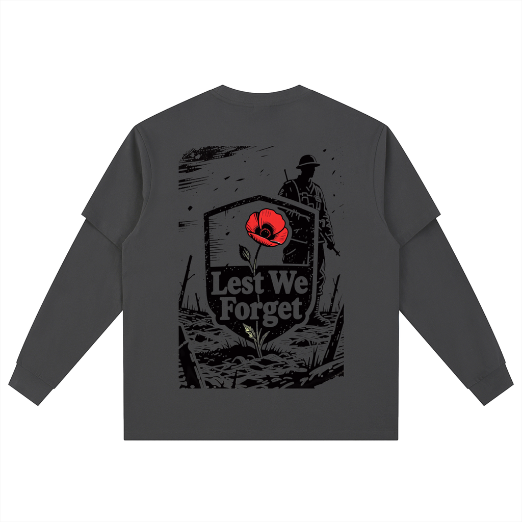 Remembrance layered longsleeve