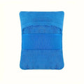 Portable Beach Sand Removal Cleaning Tool, Soft Fabric Compact Design, Blue Summer Accessory for Travel Vacation Camping Outdoor
