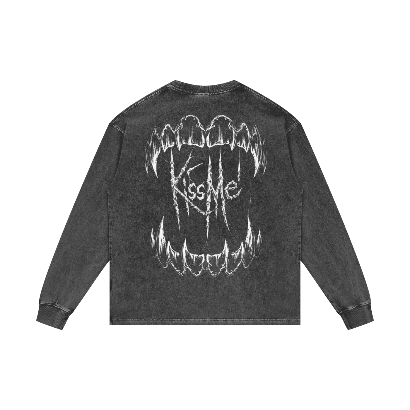 Oversized kiss me Long Sleeve