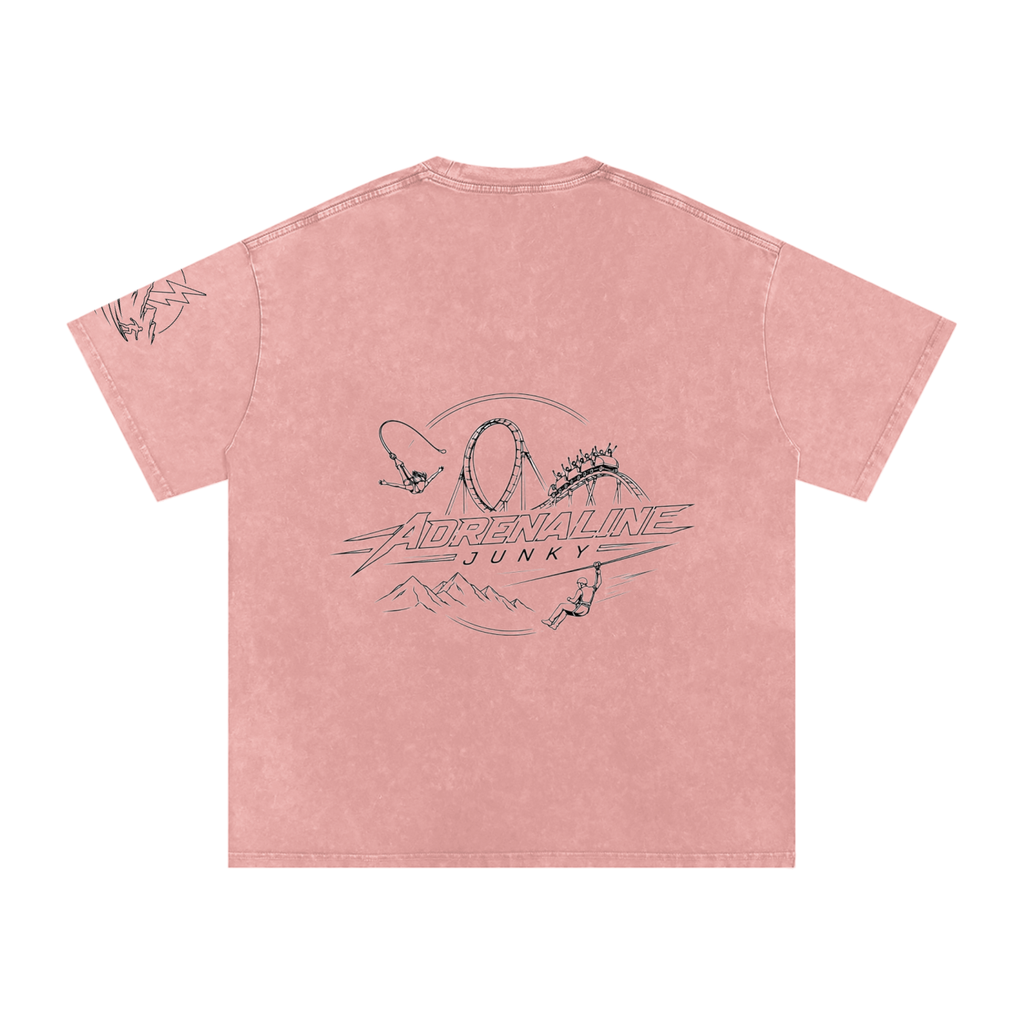 Snow washed adrenaline junky shirt