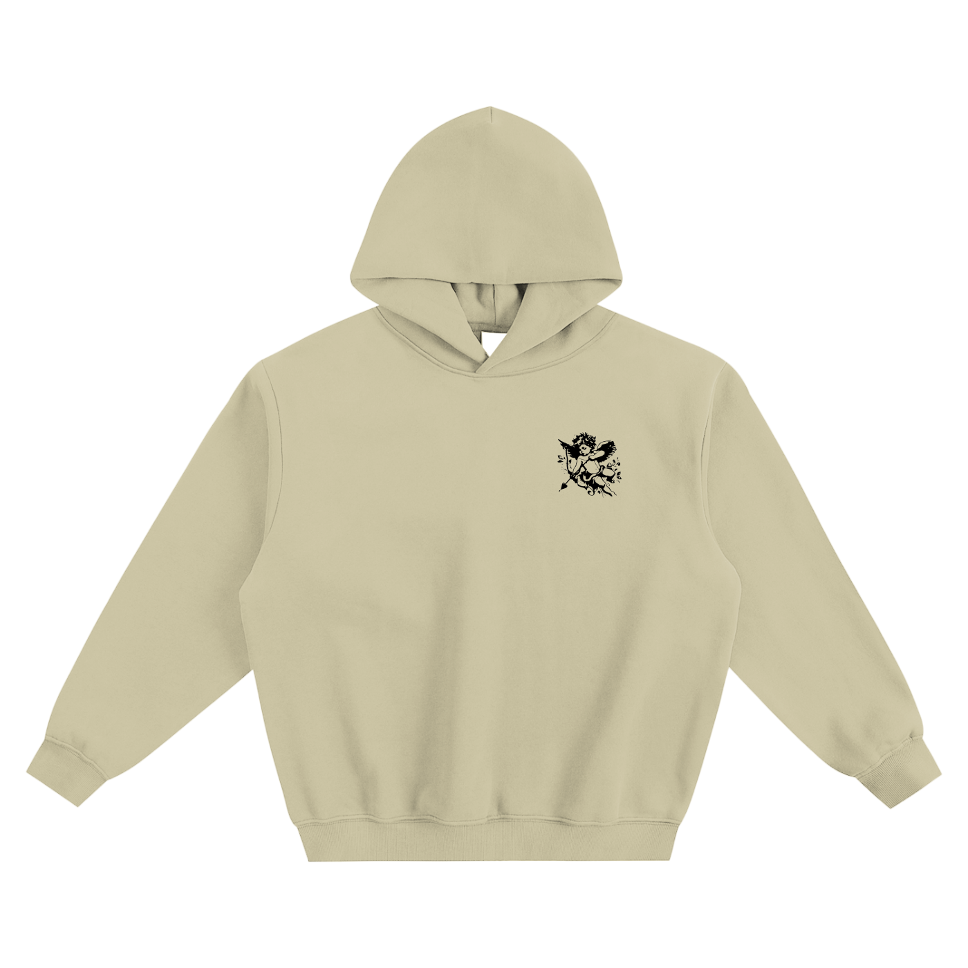 Falling boxed hoodie
