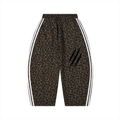 Leopard Barrel Leg Sweatpants