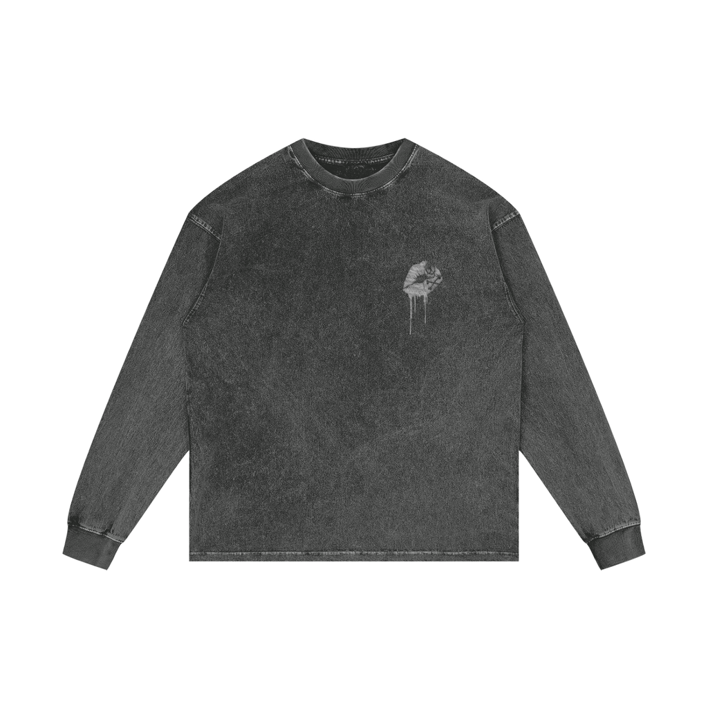 Oversized kiss me Long Sleeve