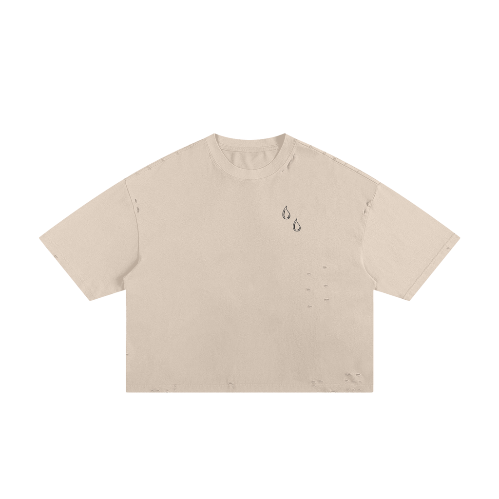 Cry baby Classic Frayed Boxy Tee