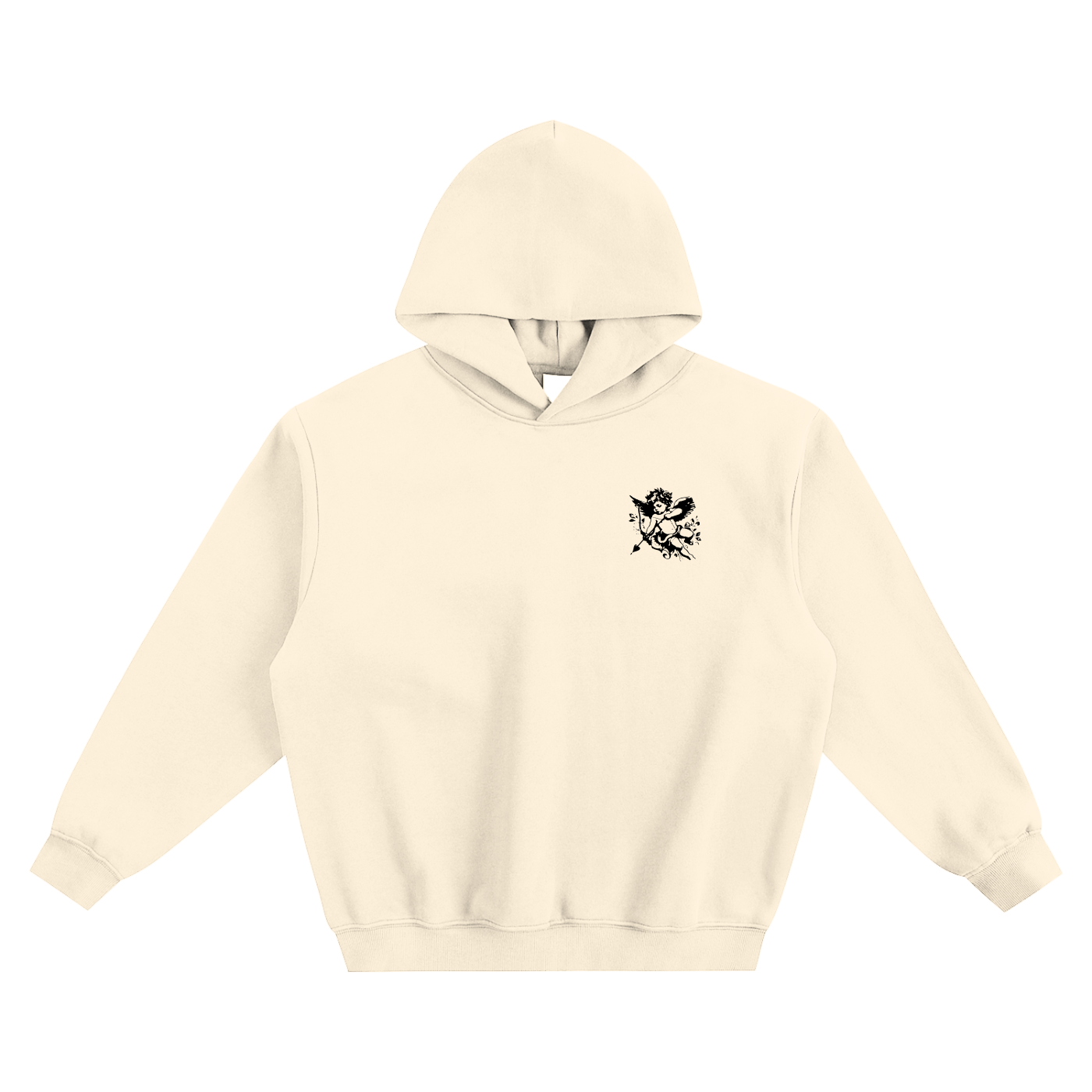 Falling boxed hoodie